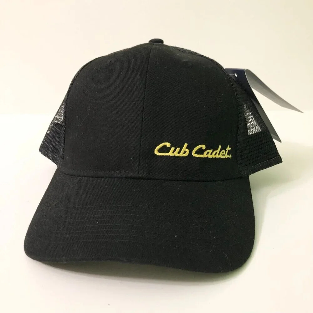 Cub Cadet Trucker  Hat Snap Back Black Fersten Worldwide